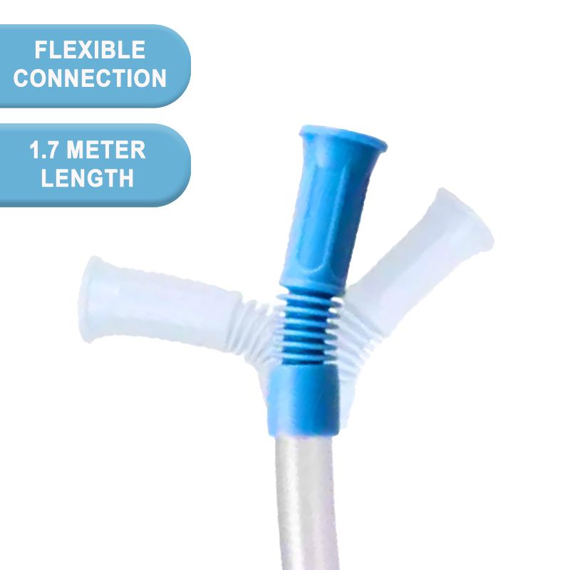 Medical Suction Tubing 1.7m - Kink Resistant Flexible Clinical Grade ...
