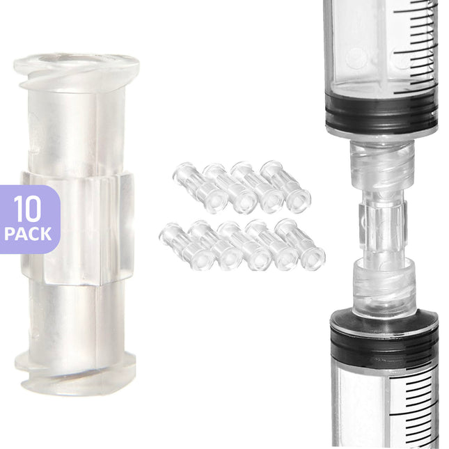 Syringe Adaptor | Luer Lock Female to Syringe Transfer Connector Luer Adapter