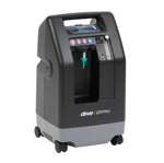 DeVilbiss oxygen concentrator 10 litre high flow unit on wheels for oxygen therapy