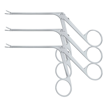 3 Pack Forceps Stainless Steel Precision Ear Care Tool Open Loop Fenestrated Jaws Charles Medical UK 8 cm Ear Tool