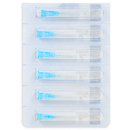 34G x 4mm mesotherapy needles UK, CE-marked, sterile packaging, box of 100, ultra-fine design for precision and comfort