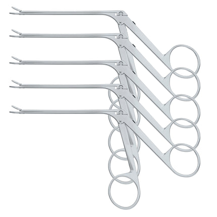 5 Pack Forceps Stainless Steel Precision Ear Care Tool Open Loop Fenestrated Jaws Charles Medical UK 8 cm Ear Tool