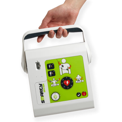 Smarty Saver Fully-Automatic Defibrillator Package - Wall Bracket