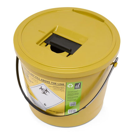 7 litre sharps bin SHARPSGUARD eco yellow 7