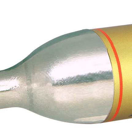 Cryo IQ nitrogen cartridge with tool on a white background