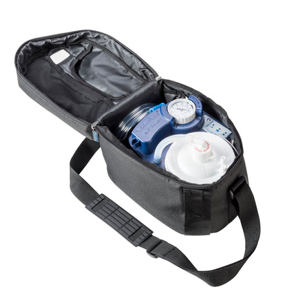 VacuAide 7325P medical suction device with rechargeable battery and accessories Charles Medical UK medical supplies company UK