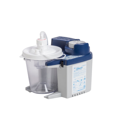 VacuAide 7325P medical suction device with rechargeable battery and accessories Charles Medical UK medical supplies company UK