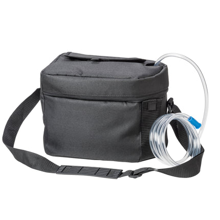 VacuAide 7325P medical suction device with rechargeable battery and accessories Charles Medical UK medical supplies company UK