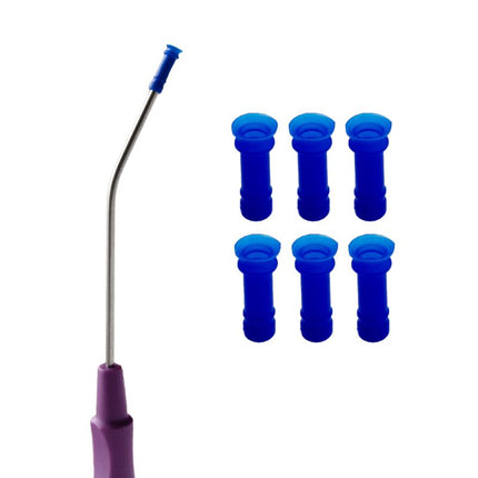 foreign body suction tip fitted to Zoellner suction tube, ear and nasal procedure tool