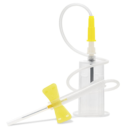20G butterfly needles with Vacutainer box of 50 for controlled blood collection