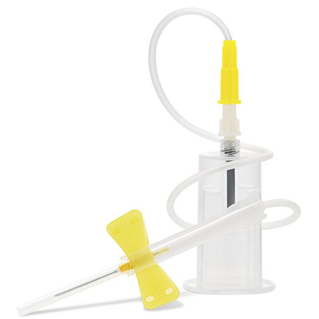 20G butterfly needles with Vacutainer box of 50 for controlled blood collection