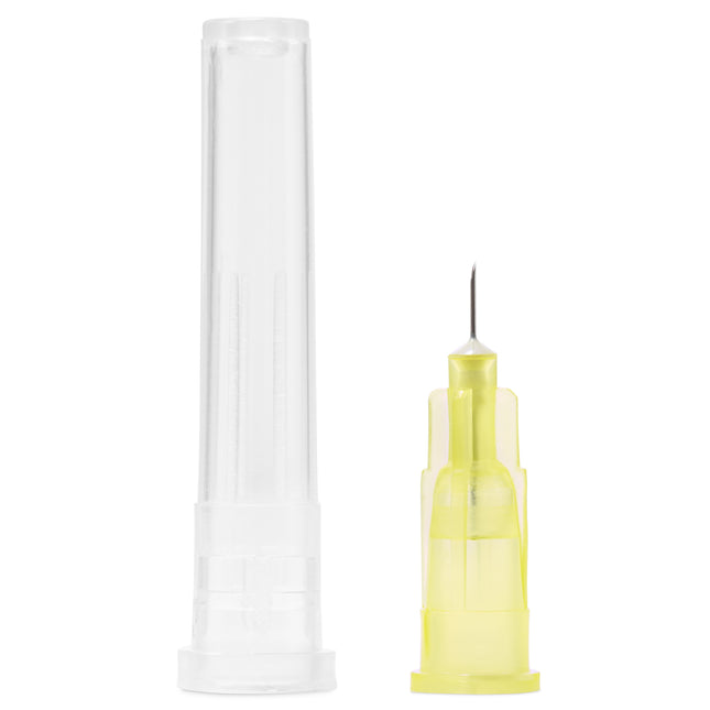 30G × 4 mm sterile hypodermic needles UK.”

“Box of 100 CE-marked 30G needles.”