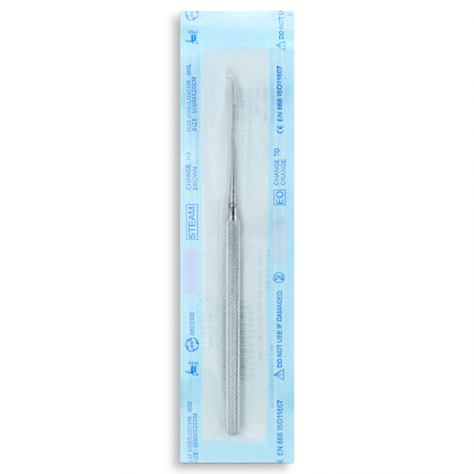 St Barts ENT ear hook in protective pouch clinical tool