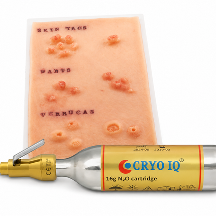 CryoIQ DERM Plus Cryotherapy Device - Liquid N2O - 25g Kit - CE Marked