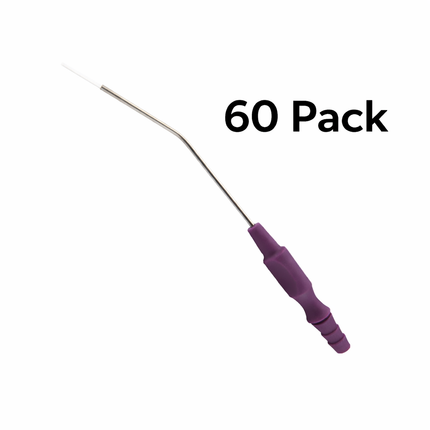 Purple needle with a white background and '60 Pack' text.