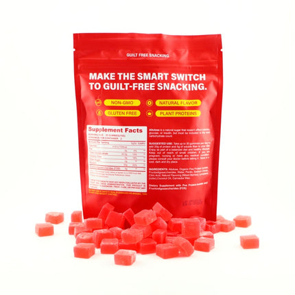 Super-power Pea Protein Gummies – Mixed Berry Flavour 20g Protein  Plant-Based, Vegan, No Added Sugar