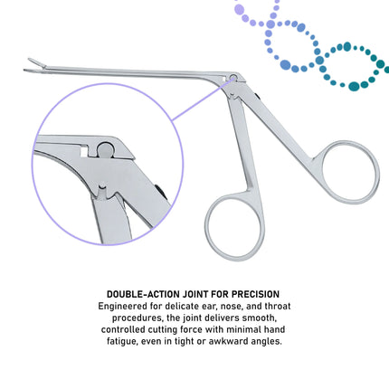 Precision Strumpel Forceps 8 cm – Stainless Steel ENT Instrument