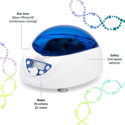 CF0506 High-Performance Laboratory Centrifuge – Silent & Vibration-Free | Adjustable Speed for Clinical & Research Use