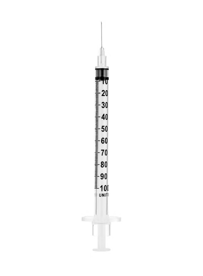 White vape device with digital display on a white background