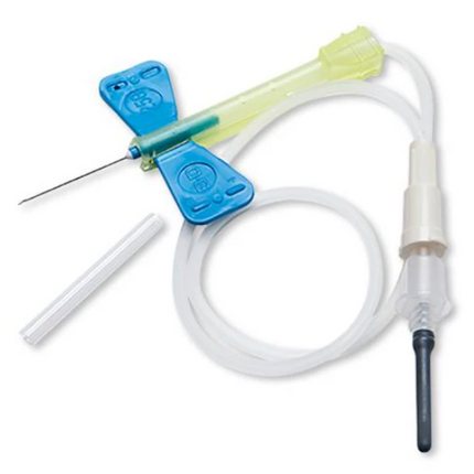 BD Safety-Lok Butterfly Needles 21G & 23G – Box of 50 (Free Vacutainer® Holder with Each Needle)