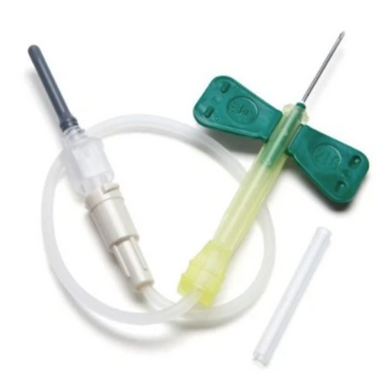 BD Safety-Lok Butterfly Needles 21G & 23G – Box of 50 (Free Vacutainer® Holder with Each Needle)