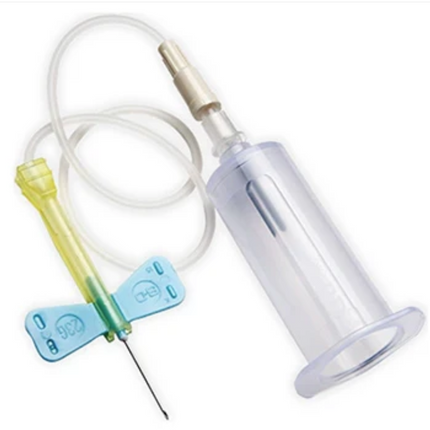 BD Safety-Lok Butterfly Needles 21G & 23G – Box of 50 (Free Vacutainer® Holder with Each Needle)