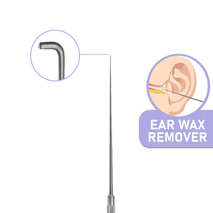 St Barts ear wax hook stainless steel cerumen removal tool ENT clinic