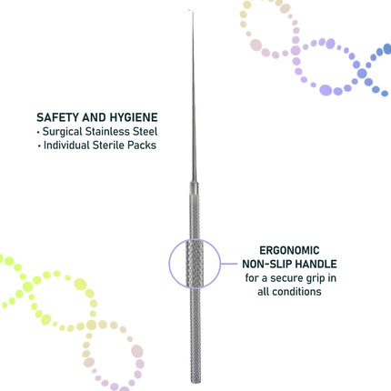 St Barts ear wax hook stainless steel cerumen removal tool ENT clinic
