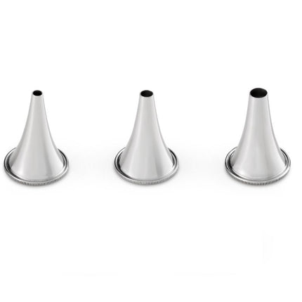 multi-size ENT ear specula set, stainless steel tools for clinical ear examination