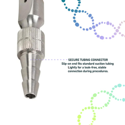 2mm Frazier Suction Tube – Surgical ENT Instrument with Control Valve