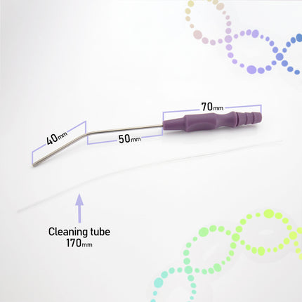 ine tip Zoellner suction tube for precision ear canal suction in ENT procedures