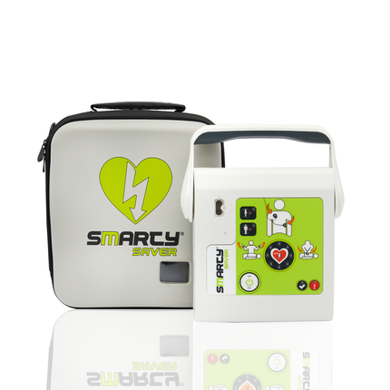 Smarty Saver Fully-Automatic Defibrillator Package - Wall Bracket