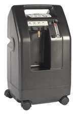 5 litre oxygen concentrator DeVilbiss Compact 525 for home oxygen therapy, made by Drive DeVilbiss Healthcare in Pennsylvania, USA.