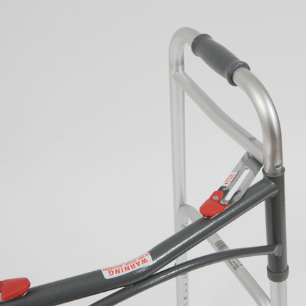 Folding Walking Frame With Wheels WA009 Charles Medical Devilbis Healthcare hand grips