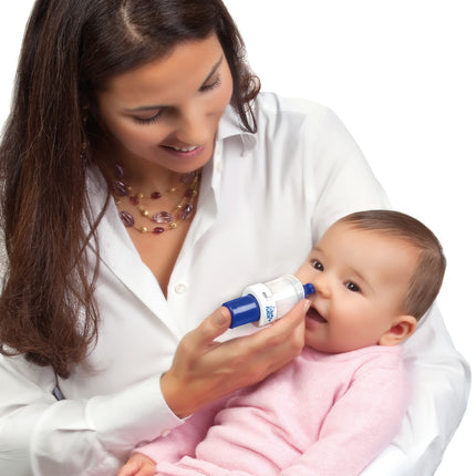 Orange pulse Oximeter and nasal aspirator for children 