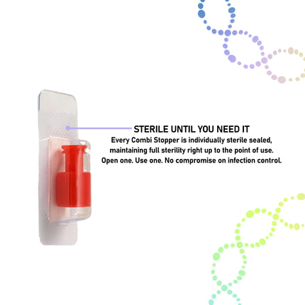 red stopper luer syringe Charles Medical