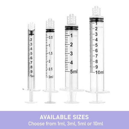 Sol-Millennium 5mL Luer Lock Syringe - Sterile - Box of 100
