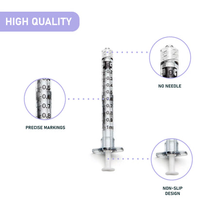 SOL M 3ml Luer Lock Syringe - Sterile - Box of 100