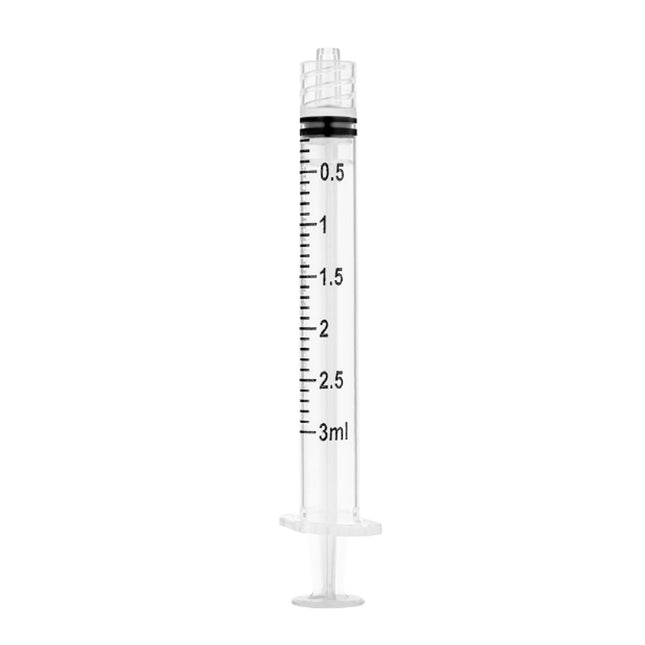 SOL M 3ml Luer Lock Syringe - Sterile - Box of 100